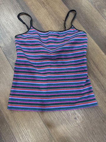 Victorias Secret Bra top cami shimmer stripes Women's - S