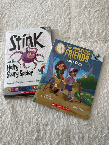 Scholastic Stink and adventure friends Early Reader