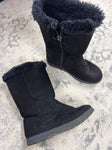 Cat and jack Black boots 2 (Big Kid)