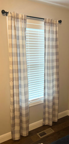 84in curtains two 84 in panels Decor
