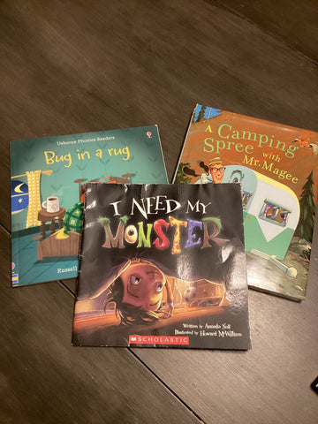 Scholastic 3 books Early Reader