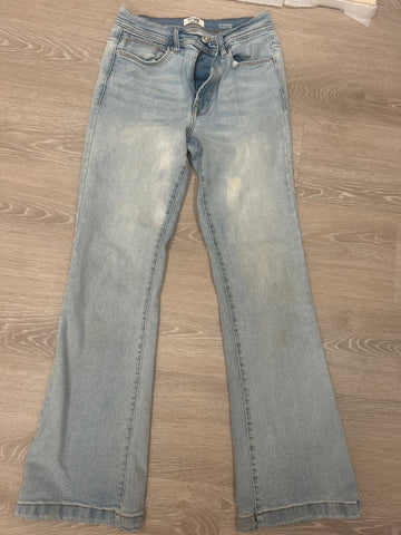 Kenzie jeans High rise flare, Some discolorations on leg Women's 4