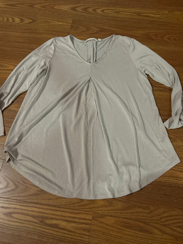 Soft surroundings Flowy butter soft light tan top Women's - L