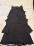 Signature Tessa Dressy ruffled black dress Women's 14