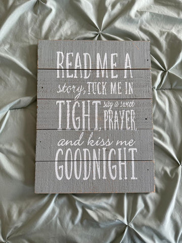 children's prayer sign Decor