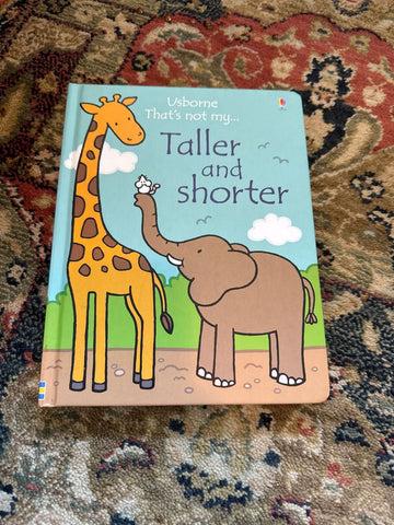 Usborne Taller or Shorter Preschool (3-5 yrs)