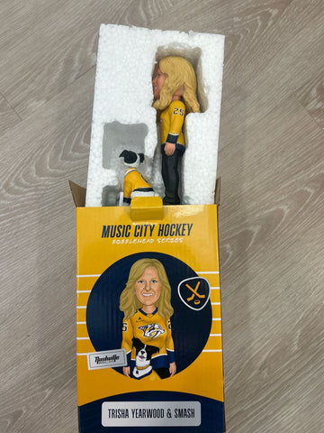 Predators Trisha yearwood Bobblehead new in box Miscellaneous