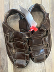 boys Arizona brown leather sandals - like new 5 (Lil' Kid)