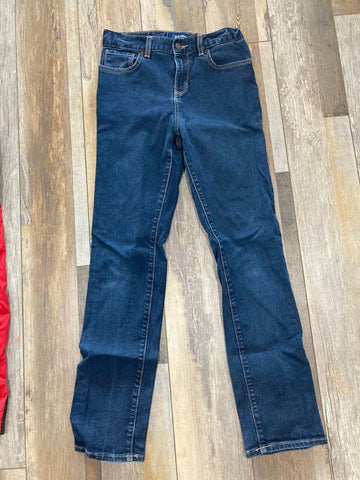 Old Navy blue jeans has adjustable waist SIZE 14 regular 14