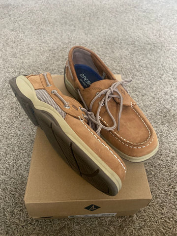 Sperry Boat shoe- worn maybe once 8-1/2 (Adult)