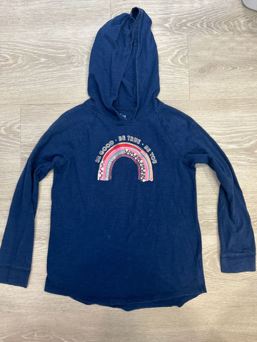 Oshkosh Navy rainbow hooded shirt 14