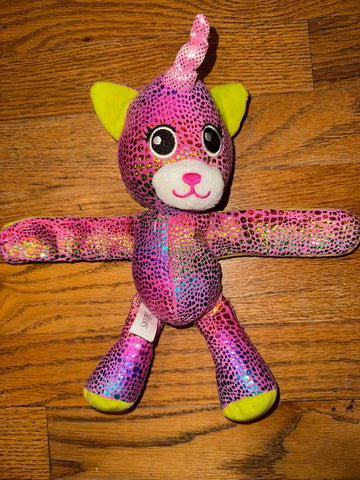 Slap bracelet unicorn Rainbow unicorn slap bracelet arms Plush Toys