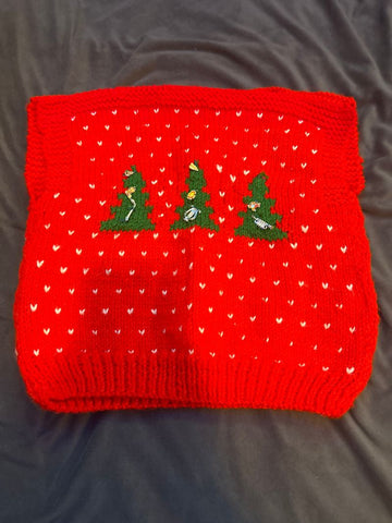 Handmade Handmade ULGYChristmas Sweater Vest 8