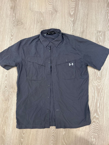 Underarmour heatgear Gray quick dry shirt Men's - M
