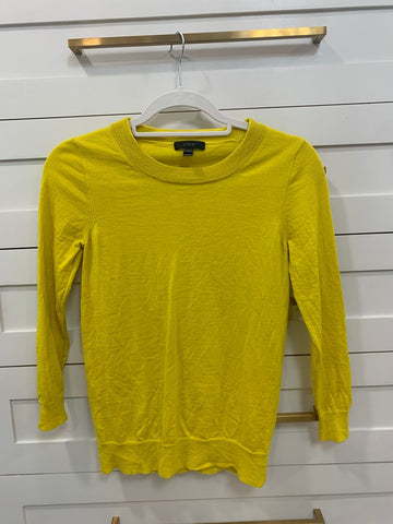 J crew Yellow sweater Women's - S