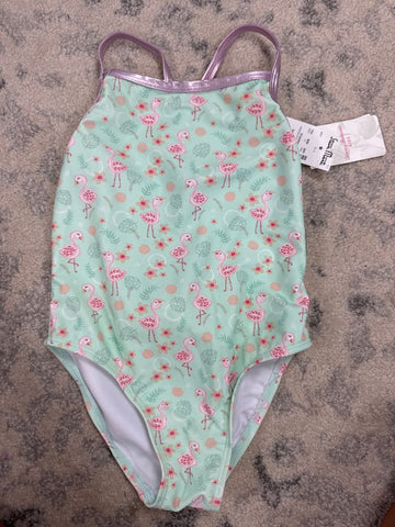 Tommy Bahama New with tags flamingo one piece 4T/4