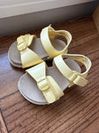 Never Worn Yellow Sandals 2 (Infant Shoe)