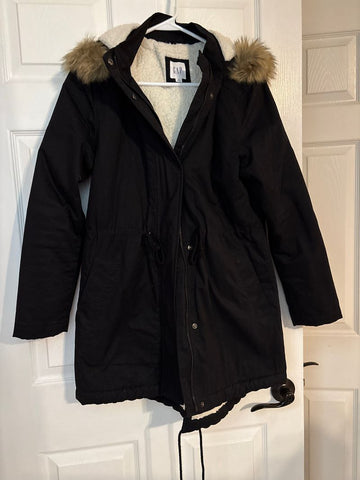 Gap Black coat Women's - M