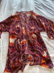 Cabi Orange and purple cover up Women's - M