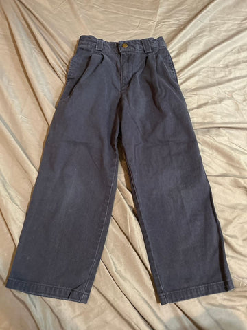 Covington Pleated front navy pant, slim fit 5T/5