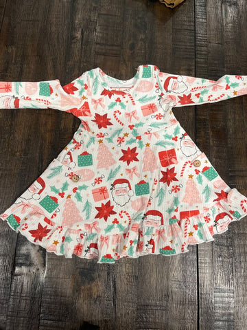 Cheeky Plum Twirl Dress 6-12 Months