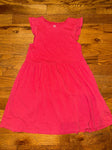 H&M Organic cotton Red white polka dot dress light weight 6 8y 7