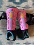 Little girls shin guards Pink little girls shin guards Ball Sports