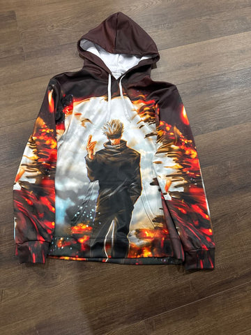 Jujutsu kaisen anime Jujutsu Kaisen Anime hoodie New Men's - L