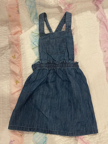 Cat and Jack Blue Jean jumper 4T/4