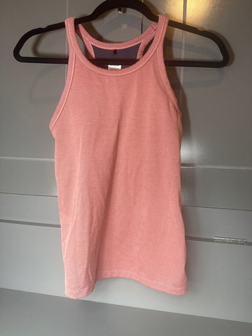 PrAna EUC - peach fitness tank with built in bra Women's - XS