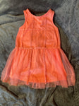 Genuine Kid by Osh Kosh Coral Tulle Shirt 2T