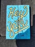 Wooden Wooden "Hey Y'all" sign Decor