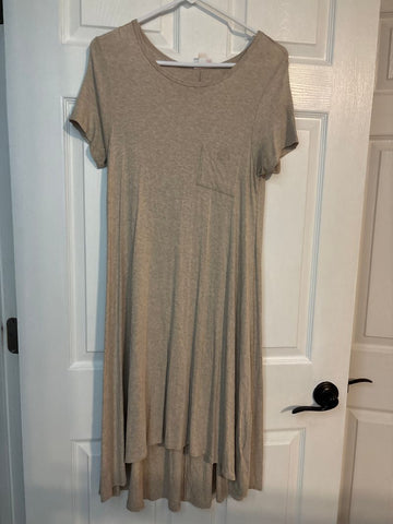 LulaRoe Tan dress. XXS Women's - XS