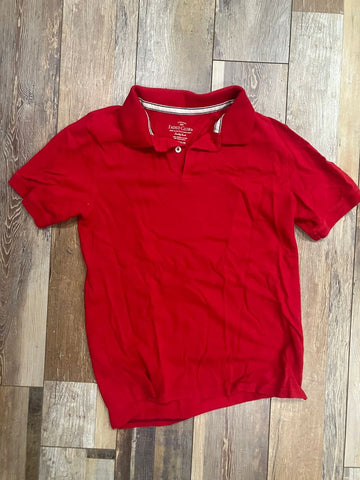 Polo shirt, red good condition, Size 14-16 14