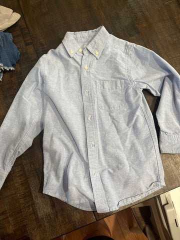 The Childrens Place 5/6 Oxford Button up 5T/5