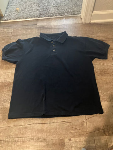 Unknown Black polo shirt Men's - L