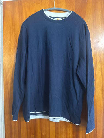 C and C California NWT Navy long sleeve shirt Men's - XL