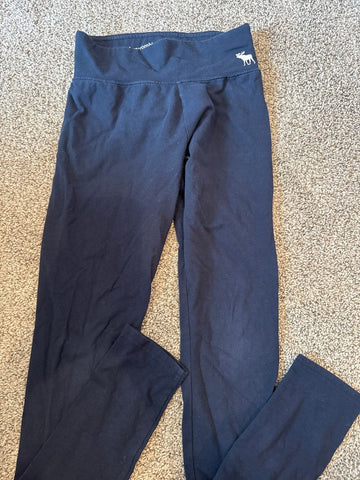 Abercrombie kids Navy leggings 16