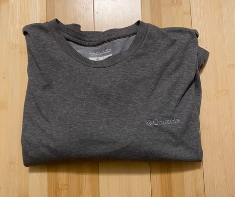 Columbia Mens XLT tall long sleeve Tshirts gray Men's - XL