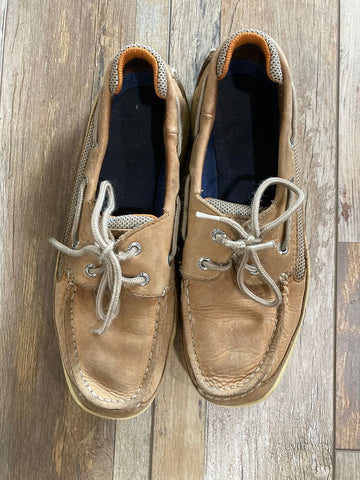 Men's Sperry top sider Shoes - brown color 8 (Adult)