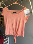 Rue21 Girls shirt peach shirt 16