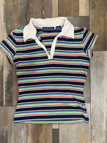 Girls - Elizabeth Samuels Stripe Shirt - SIZE 7/8 7