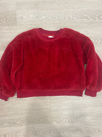 Wonder nation Red fuzzy crop Sweatshirt 16