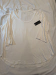 ANA White NWT 3/4 sleeve thin shirt Women's XL 16