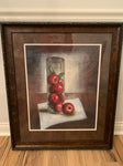Framed at Statons Large apple print Decor