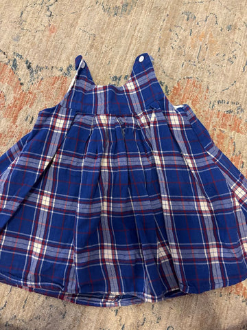 Sweet Honey Plaid Jumper 2T