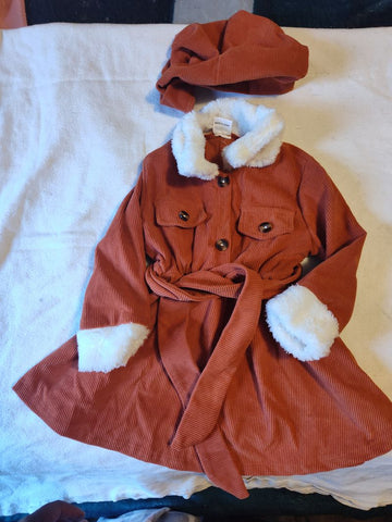 Corduroy Jacket and Hat New 18 Months