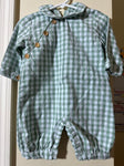 Smockingbird Gingham Romper 6-12 Months