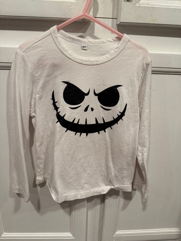 Misc White pumpkin face 6T/6X