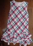 Gymboree Pink Plaid Jumper Lined 8
